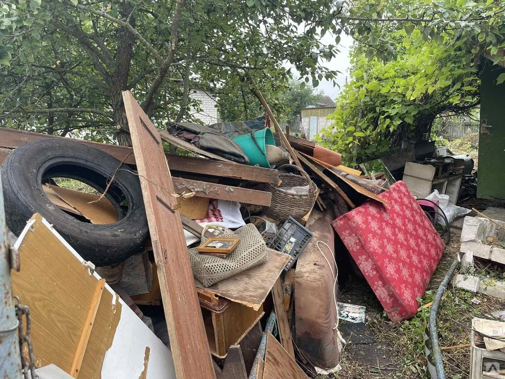Вывоз хлама в Туле в октябре