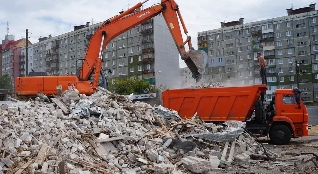 Профессиональный вывоз строительного мусора в Туле в октябре