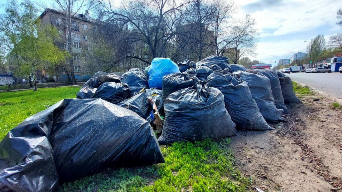 Вывоз и утилизация мусора после субботника в Туле в октябре