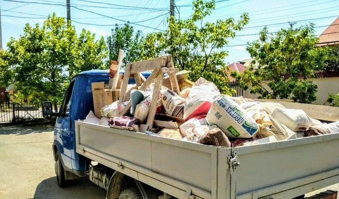 Вывоз мусора Газелью в Туле в октябре